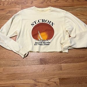 Brandy Melville/John Galt Cropper Crewneck